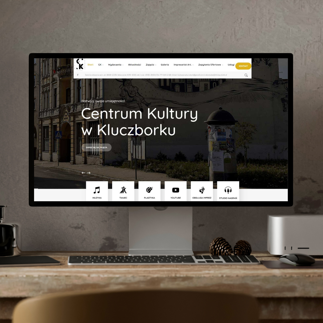 Centrum Kultury w Kluczborku - Strony Internetowe Wordpress